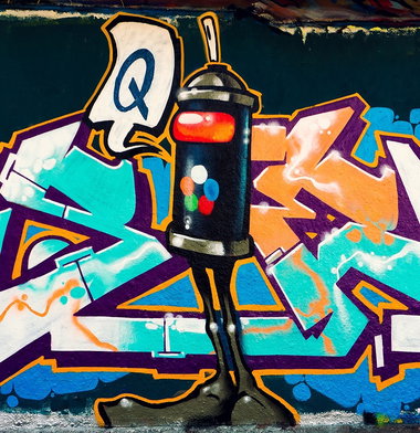 Graffiti Wall in Wiesbaden - Photo by SQERONE - Wiesbaden, bode, character (2018)