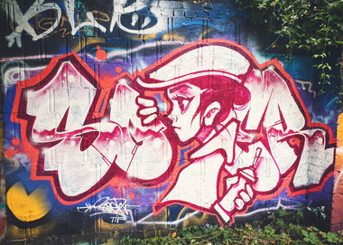 Graffiti Wall - Photo by SQERONE - emty, sqer, wiesbaden (2020)