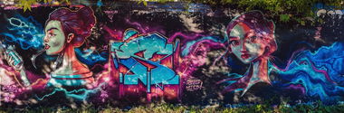 Graffiti Wall in Wiesbaden - Photo by SQERONE - Sqer, wiesbaden, Schlachthof (2019)