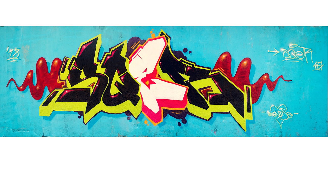 Graffiti Wall in Wiesbaden - Photo by SQERONE - Wiesbaden (2018)