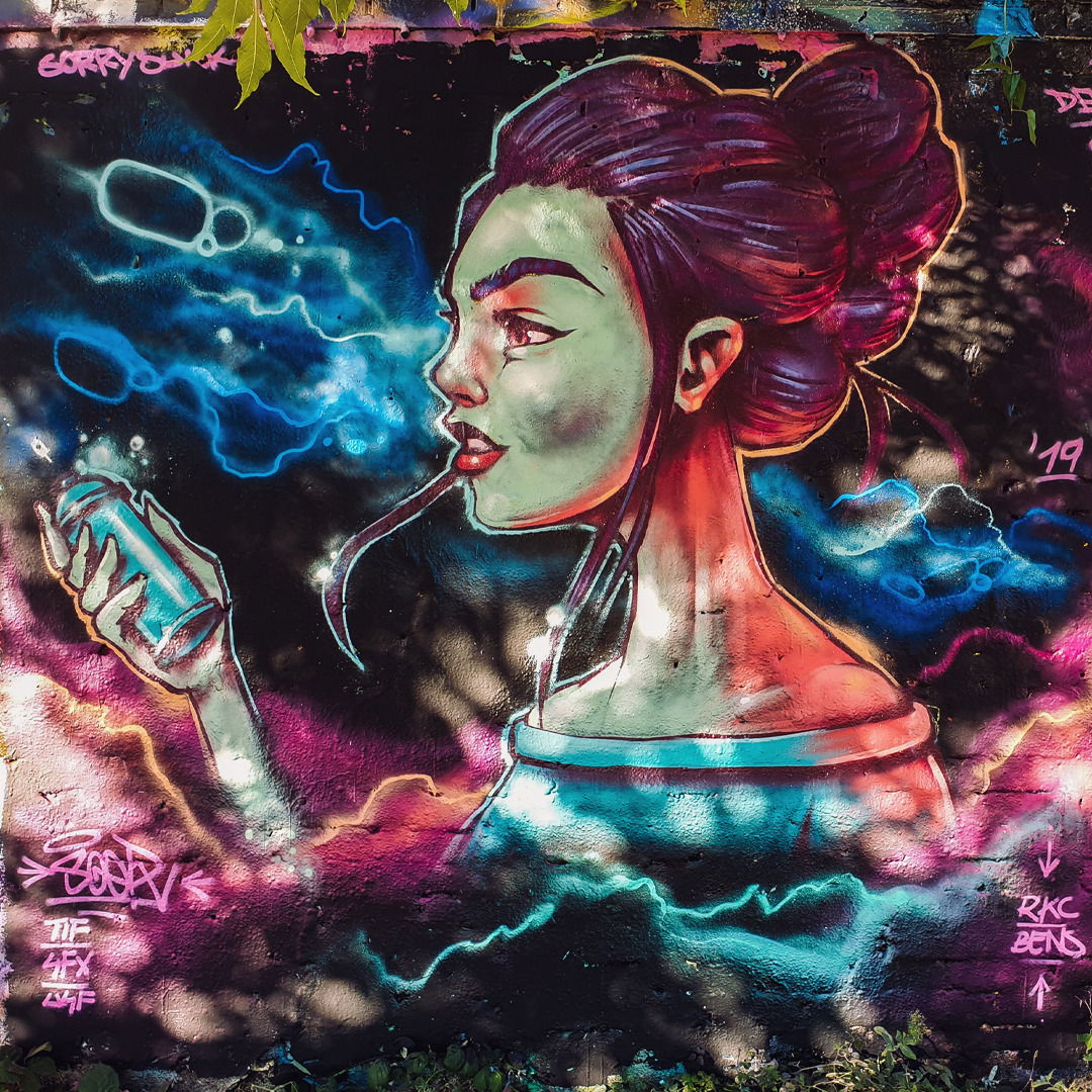 Graffiti Wall in Wiesbaden - Photo by SQERONE - Sqer, wiesbaden, Schlachthof (2019)