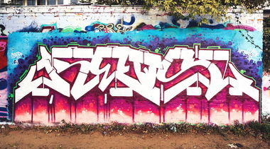 Graffiti Wall in Wiesbaden  - Photo by SQERONE - SQER, reqs, stylewriting (2018)