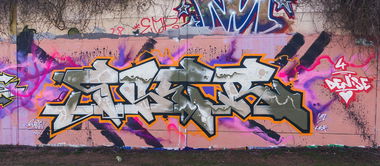 Graffiti Wall in Lincoln wall darmstadt - Photo by SQERONE - sqer, darmstadt, oldschool (2019)