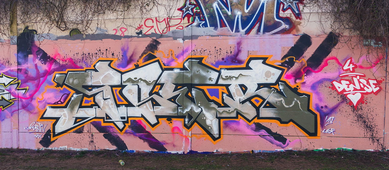 Graffiti Wall in Lincoln wall darmstadt - Photo by SQERONE - sqer, darmstadt, oldschool (2019)