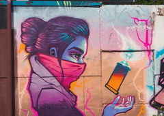 Graffiti Wall in Wiesbaden - Photo by SQERONE - Sqer, Wiesbaden, Schlachthof (2020)