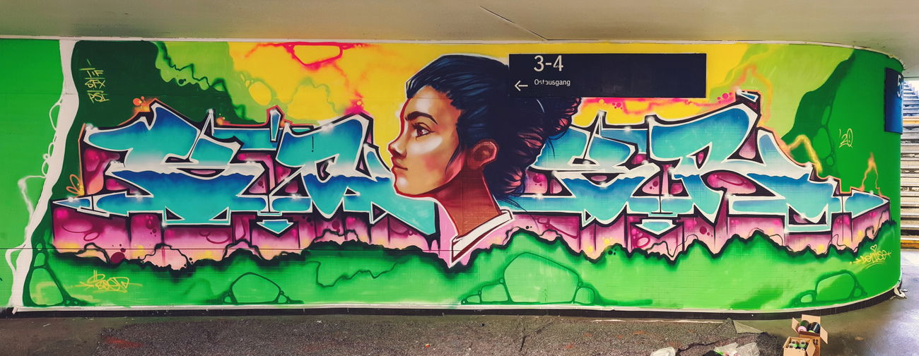 Graffiti Wall in Ludwigshafen am rhein - Photo by SQERONE - meetingofstyles, sqer, ludwigshafen (2020)