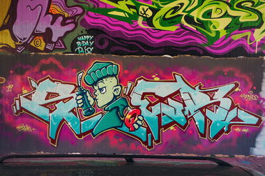 Graffiti Wall in Wiesbaden - Photo by SQERONE - sqer, wiesbaden, oldschool (2019)