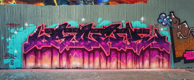 Graffiti Wall in Wiesbaden - Photo by SQERONE - freestyle, oldschool, SQER (2019)