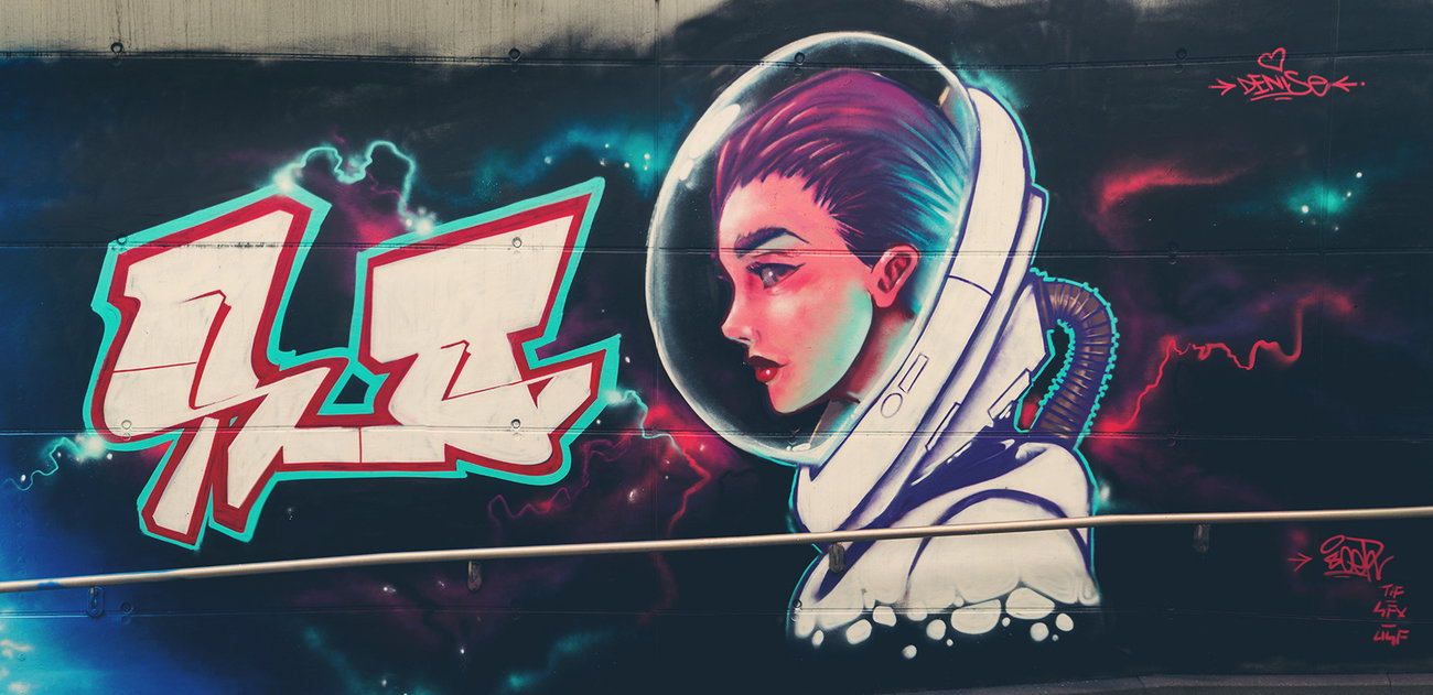 Graffiti Wall in Deutschland - Photo by SQERONE - character, oldschool, freestyle (2019)