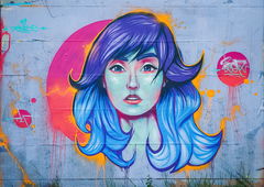 Graffiti Wall in Darmstadt - Photo by SQERONE - emty, sqer, wiesbaden (2020)