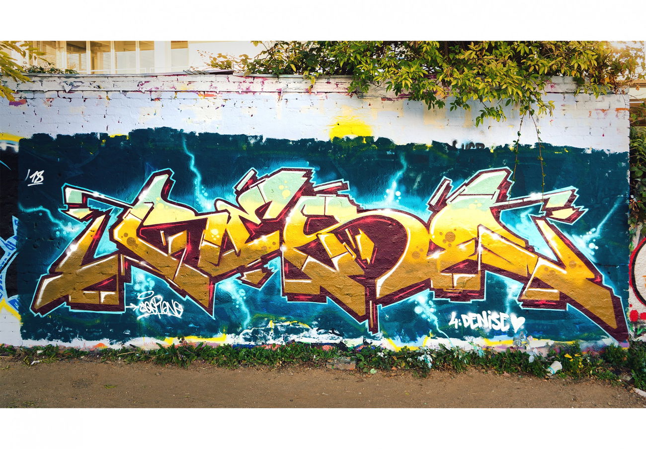Graffiti Wall in Wiesbaden  - Photo by SQERONE - Wiesbaden, Freestyle, resq (2018)