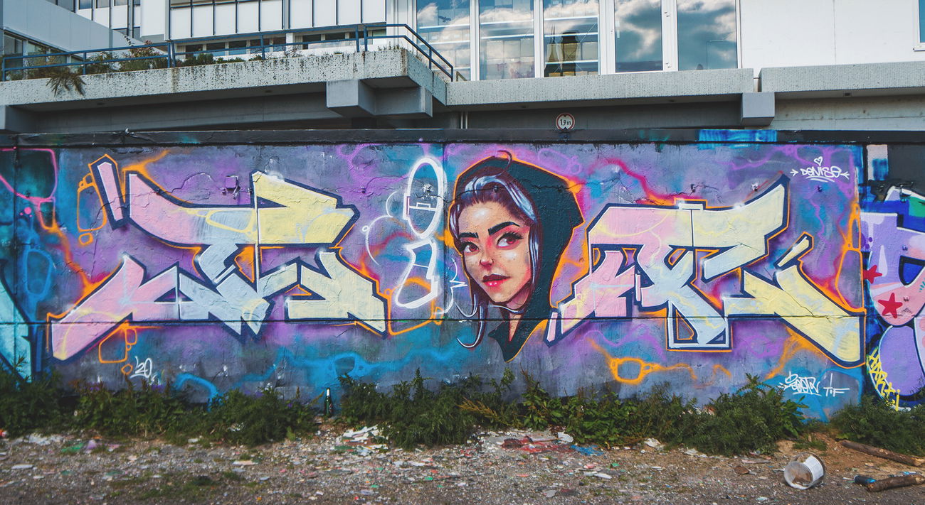 Graffiti Wall in Wiesbaden - Photo by SQERONE - Sqer, Wiesbaden, Schlachthof (2020)