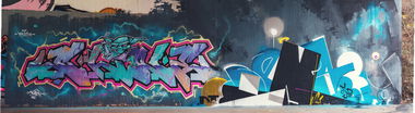 Graffiti Wall in Wiesbaden - Photo by SQERONE - wiesbaden, Sqer, gibb (2020)