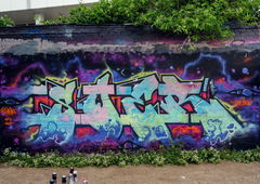 Graffiti Wall in Wiesbaden - Photo by SQERONE - sqer, wiesbaden, oldschool (2019)