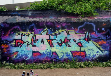 Graffiti Wall in Wiesbaden - Photo by SQERONE - sqer, wiesbaden, oldschool (2019)