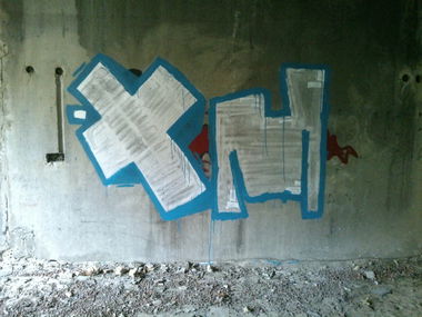 Graffiti Wall - Photo by STADO - X-m (2015)