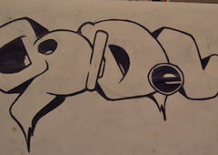 Graffiti Wall - Photo by STADO - Baks, aka, STDO (2016)