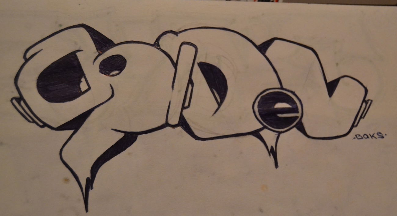 Graffiti Wall - Photo by STADO - Baks, aka, STDO (2016)