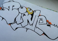 Graffiti Wall in Kyiv - Photo by STADO (2019)