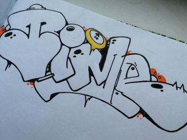 Graffiti Wall in Kyiv - Photo by STADO (2019)