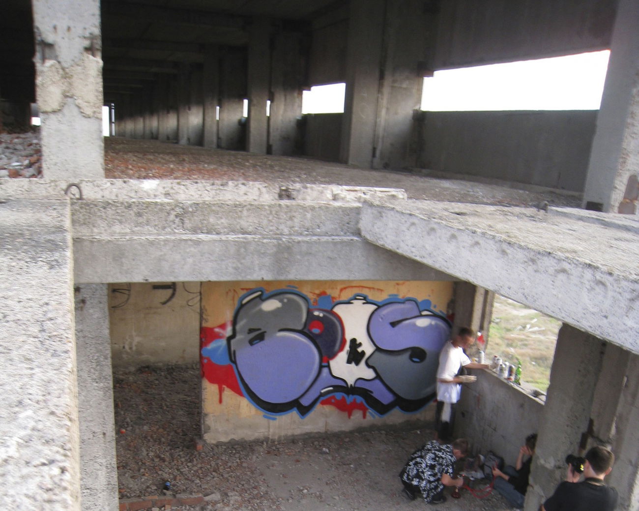 Graffiti Wall - Photo by STADO - DNR (2011)