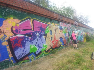 Graffiti Wall in Moscow - Photo by STAEH - FAT, NOZE