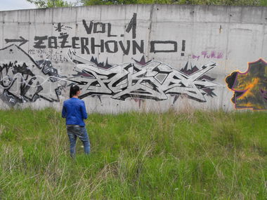 Graffiti Wall - Photo by STAF - fuse, staf, osr (2012)