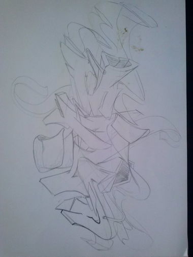 Graffiti Sketch - Photo by STAF - staf (2013)
