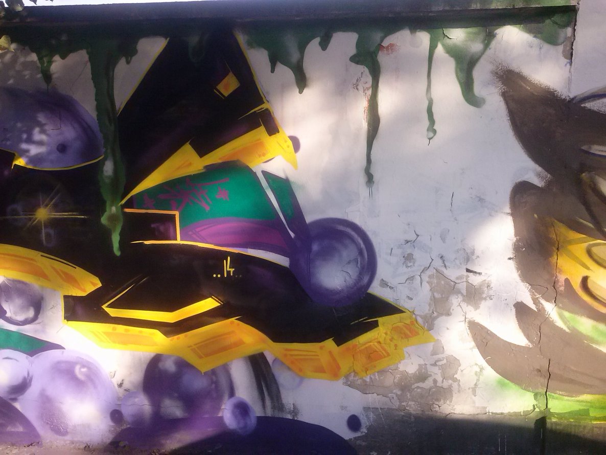 Graffiti Artwork in Bratislava - Photo by STAF - staf (2014)