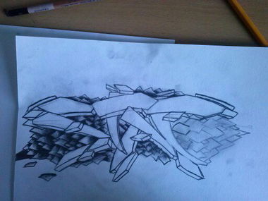 Graffiti Sketch - Photo by STAF - staf (2014)