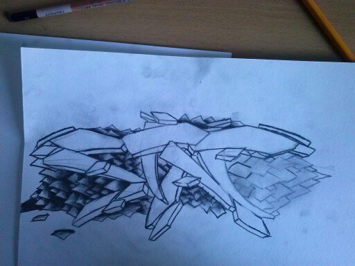 Graffiti Sketch - Photo by STAF - staf (2014)