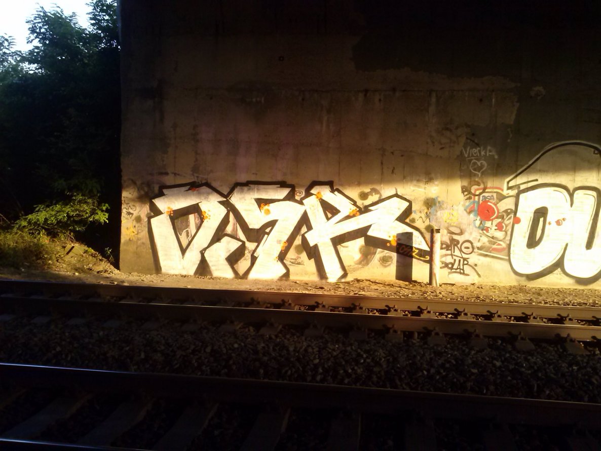 Graffiti Bombing - Photo by STAF - osr, staf, crew (2014)