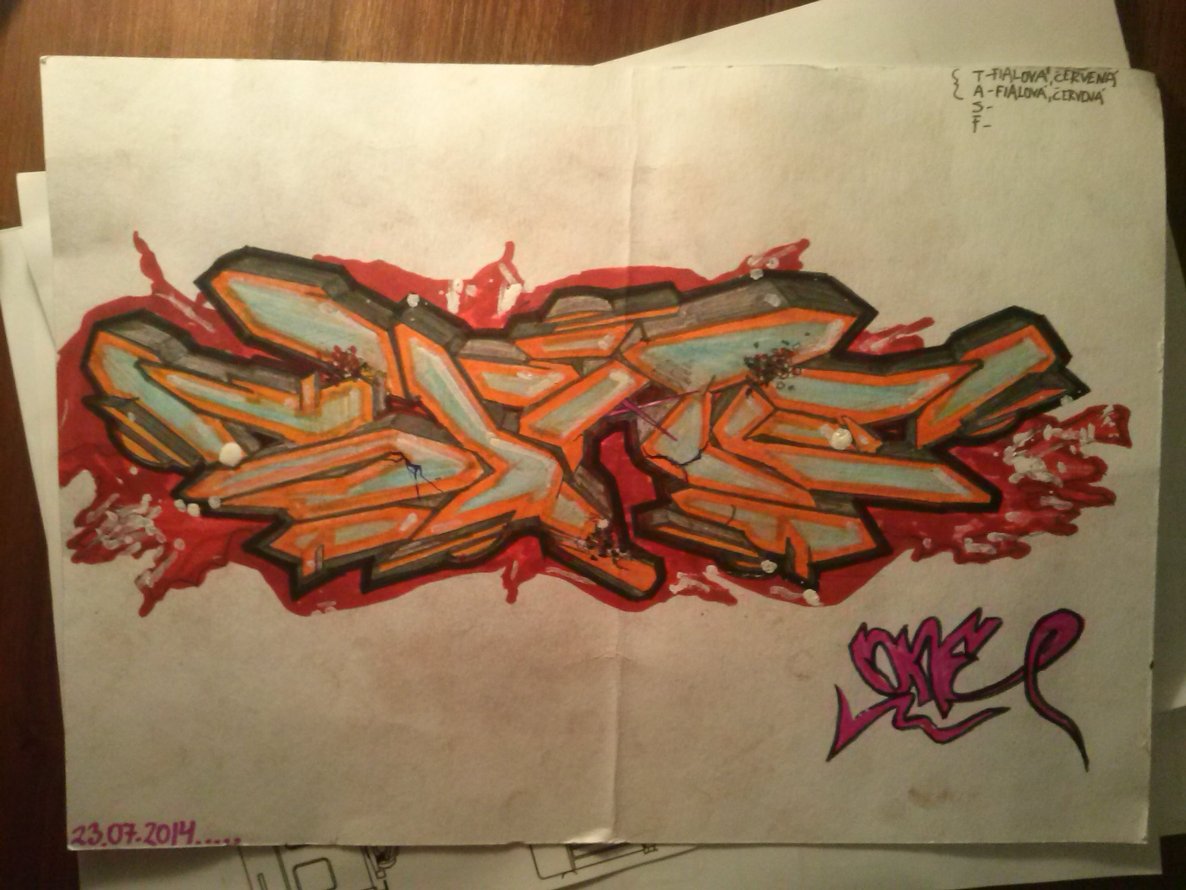 Graffiti Sketch - Photo by STAF - staf (2014)