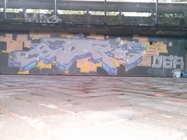 Graffiti Wall in Zaandam - Photo by STAF - staf (2014)