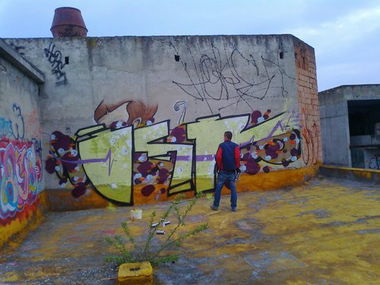 Graffiti Wall - Photo by STAF - osr, staf, kams (2012)