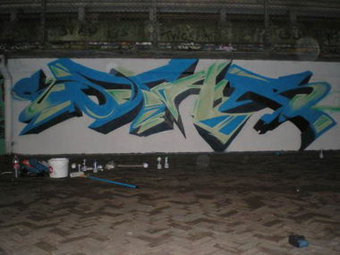 Graffiti Wall - Photo by STAF - staf (2013)