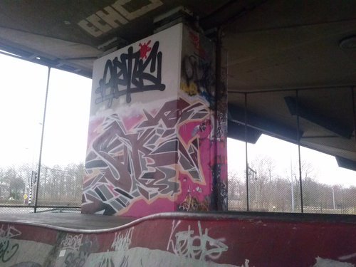 Graffiti Wall in Amsterdam - Photo by STAF - staf (2013)