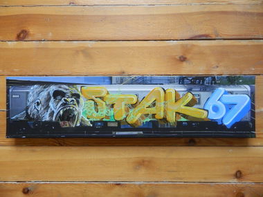 Graffiti Artwork in Turkey - Photo by STAK67 - canvas, turkey, ankara (2015)