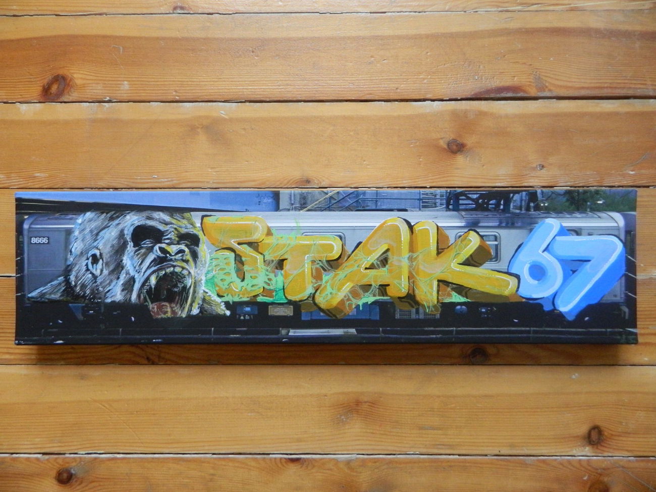 Graffiti Artwork in Turkey - Photo by STAK67 - canvas, turkey, ankara (2015)