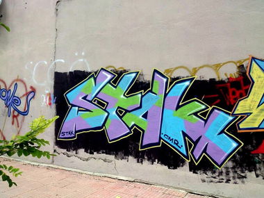 Graffiti Bombing in Turkey - Photo by STAK67 - turkey, Türkiye (2013)