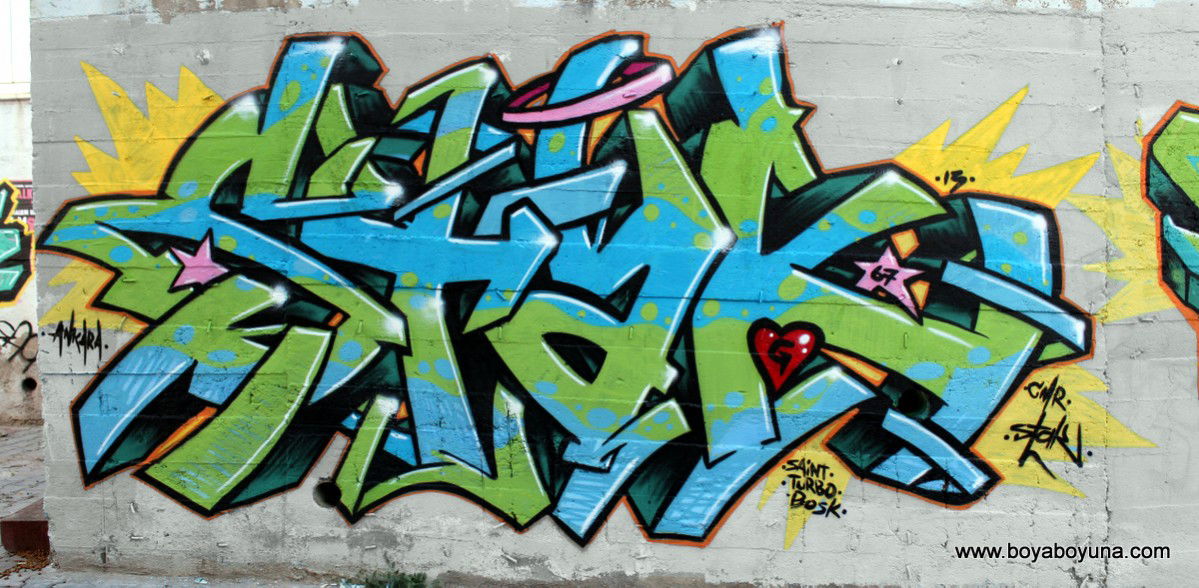 Graffiti Wall in Ankara - Photo by STAK67 - ankara, graffiti, turkey