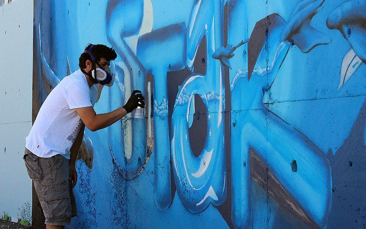 Graffiti Artwork in Turkey - Photo by STAK67 - turkey, turkish (2014)