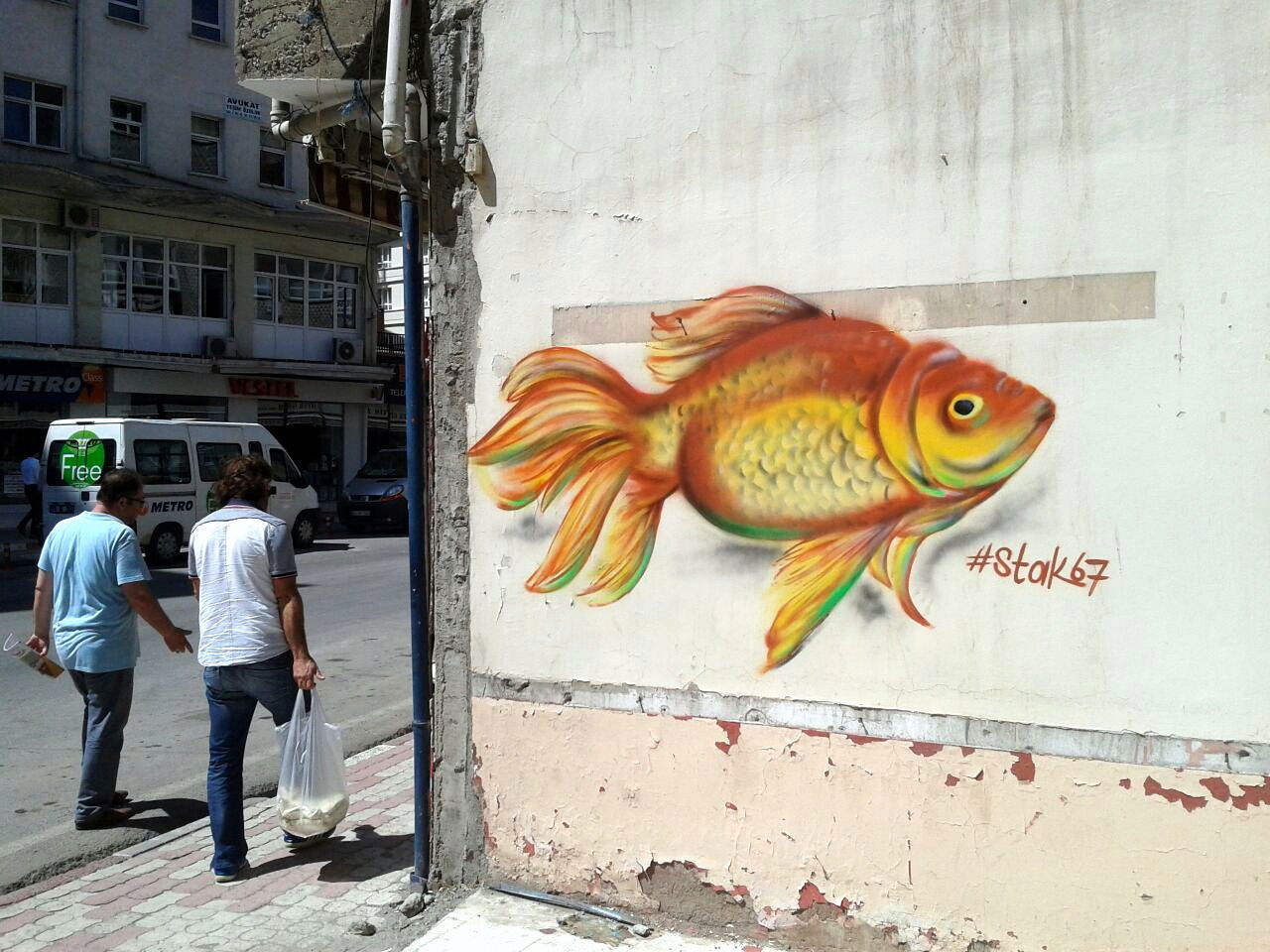 Graffiti Wall in Çorum - Photo by STAK67 - turkey (2015)