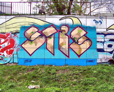 Graffiti Wall - Photo by STEES