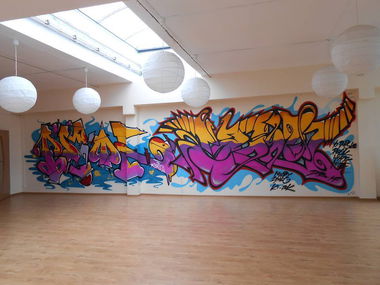 Graffiti Wall - Photo by STEES