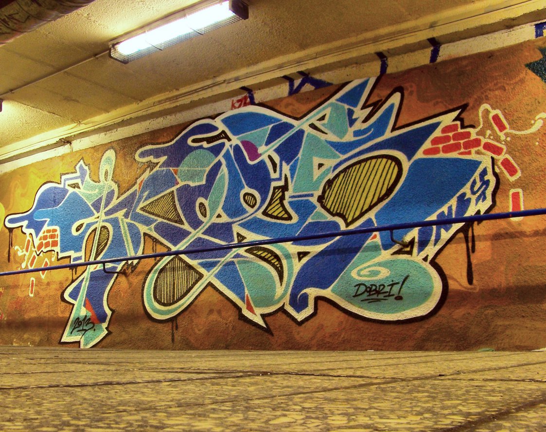 Graffiti Wall - Photo by STEES