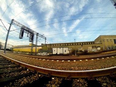 Graffiti Bombing - Photo by STEES