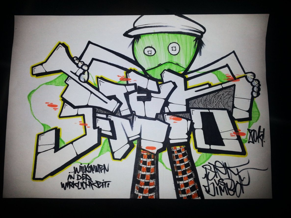 Graffiti Sketch - Photo by STEK64er (2015)