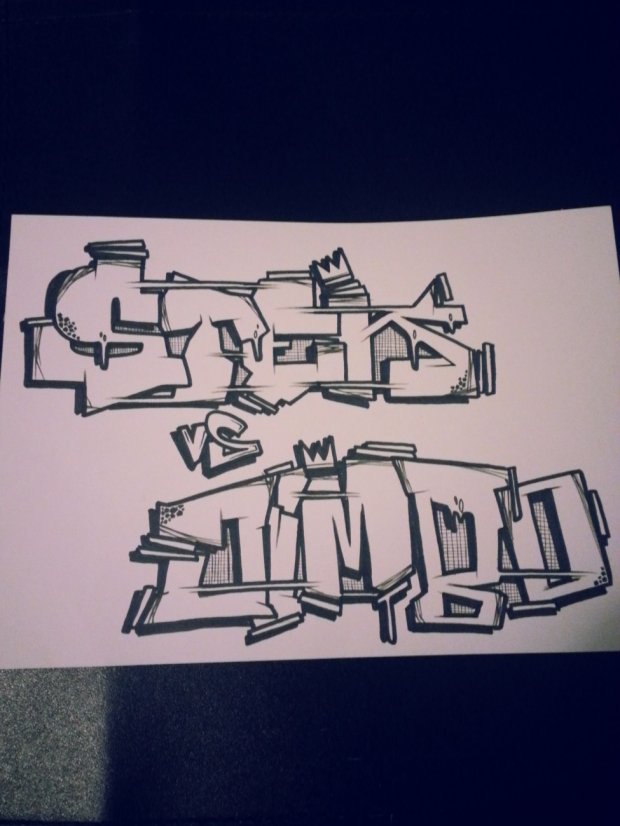 Graffiti Sketch - Photo by STEK64er (2015)