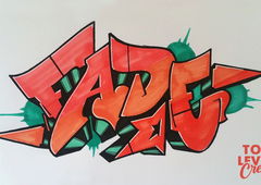 Graffiti Sketch - Photo by STEWN139 - Mongolian_Graffiti, Toy_level_Crew (2014)